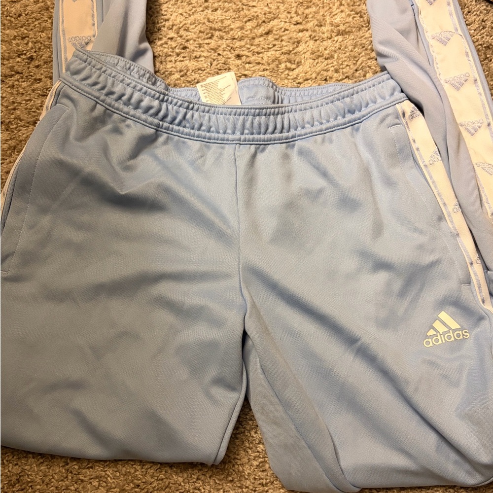 Adidas Kids Sky Blue Joggers